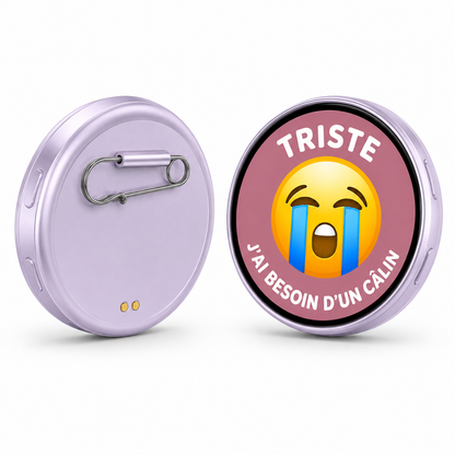 Pinsoo - Pin d'humeur personnalisé