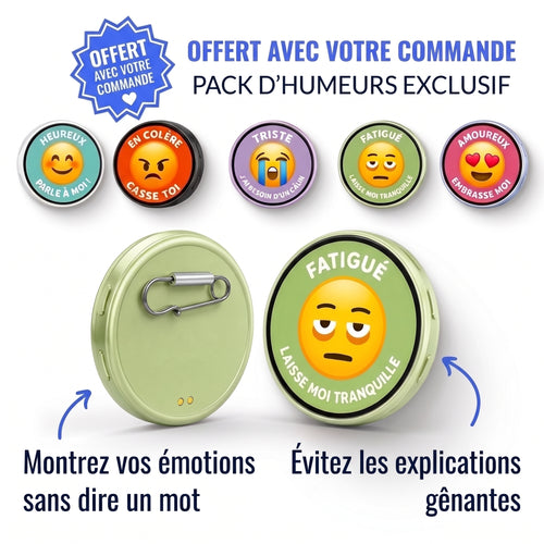 Pinsoo - Pin d'humeur personnalisé